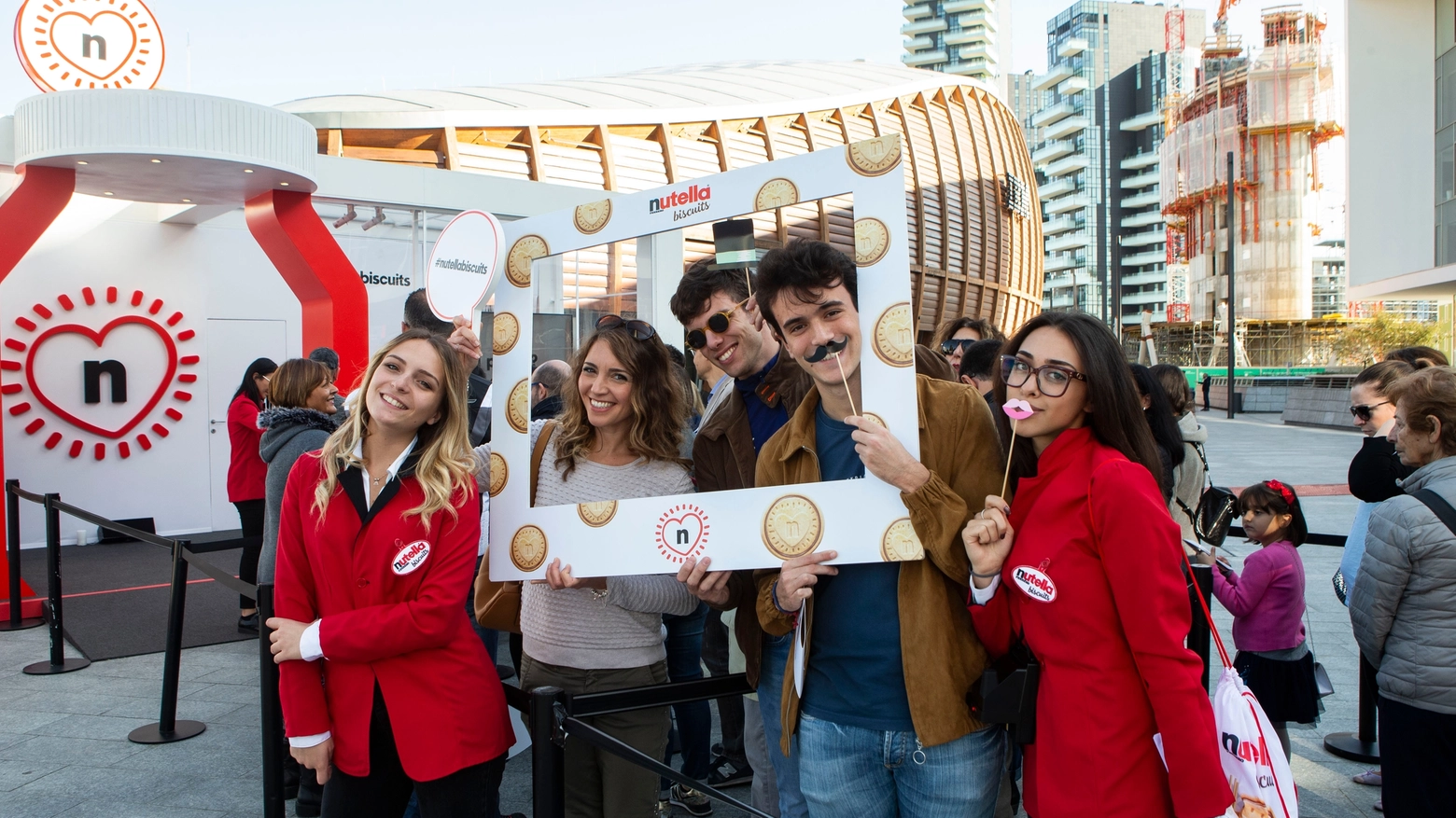 Un evento Nutella Biscuits (Newpress)