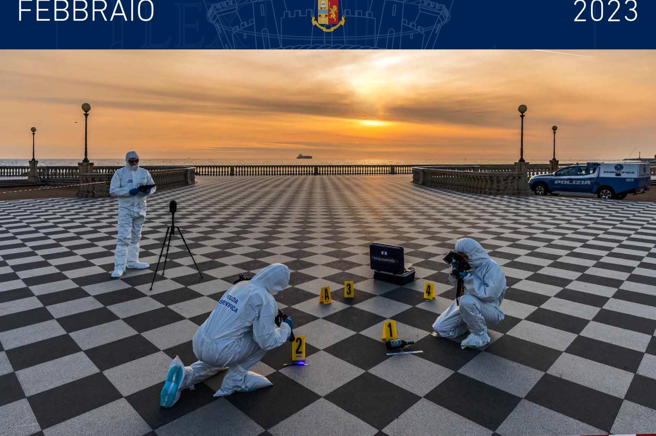 Foto scattata a Livorno per il mese di febbraio (Polizia di Stato)