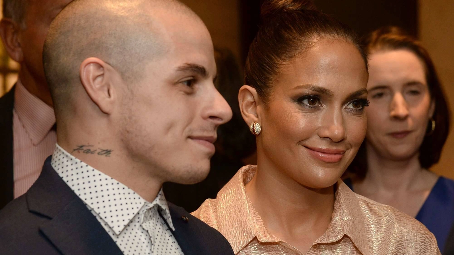 Jennifer Lopez e Casper Smart (Olycom)