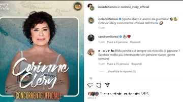 Isola dei Famosi 2023, chi è Corinne Clery: la lite con Serena Grandi