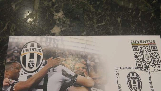 Poste celebrano scudetto Juventus