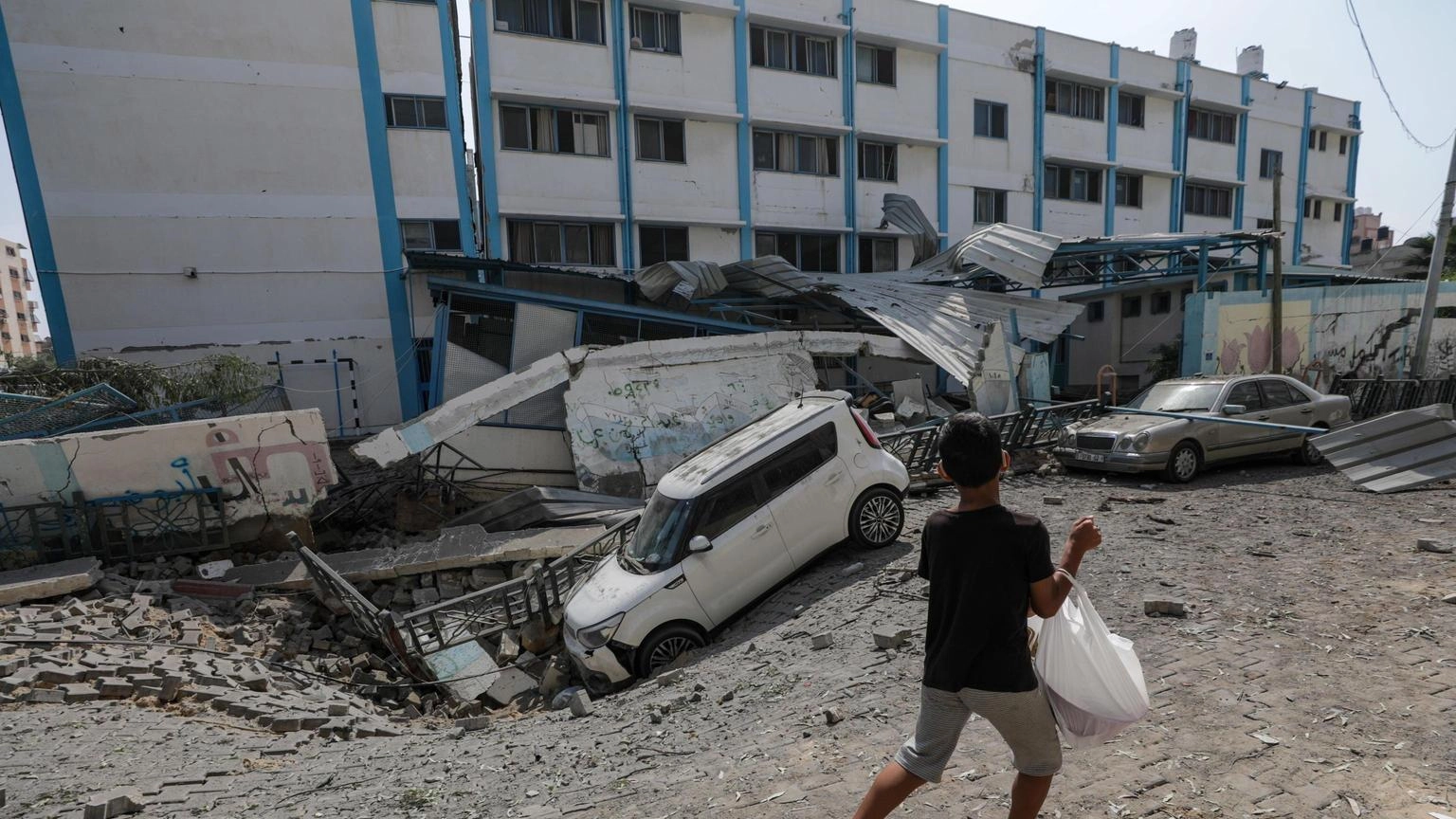 Israele, 'Unrwa non abbia più ruolo a Gaza nel dopoguerra'