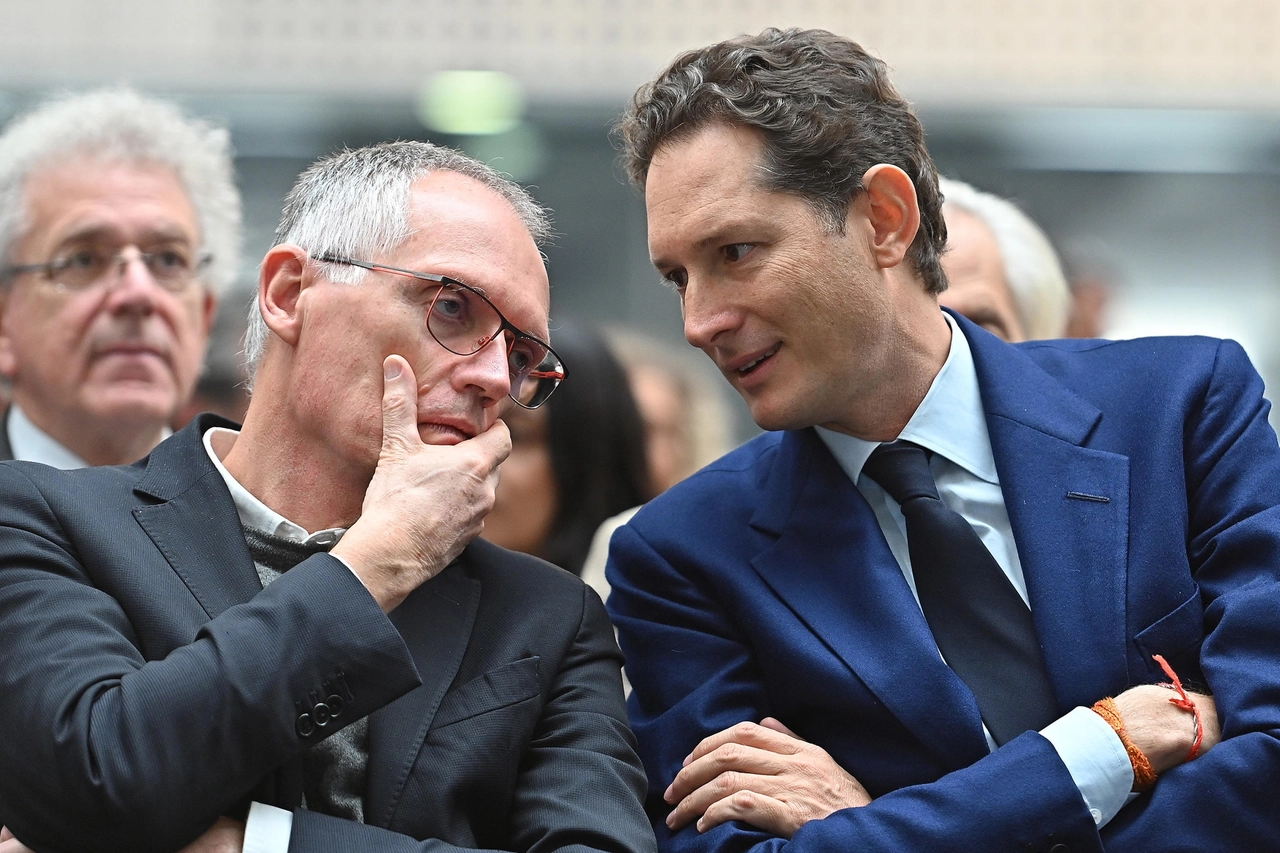 Carlos Tavares e Johan Elkann