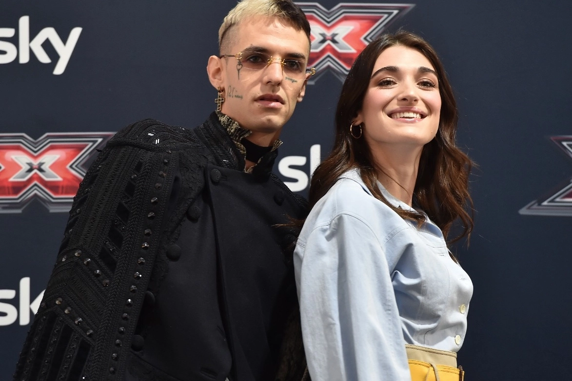 Achille Lauro e  Pilar Fogliati, conduttori di Extra Factor