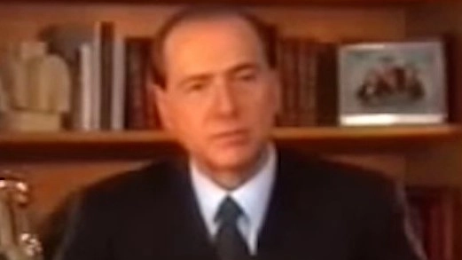 Silvio Berlusconi ai tempi della "discesa in campo" nel 1994