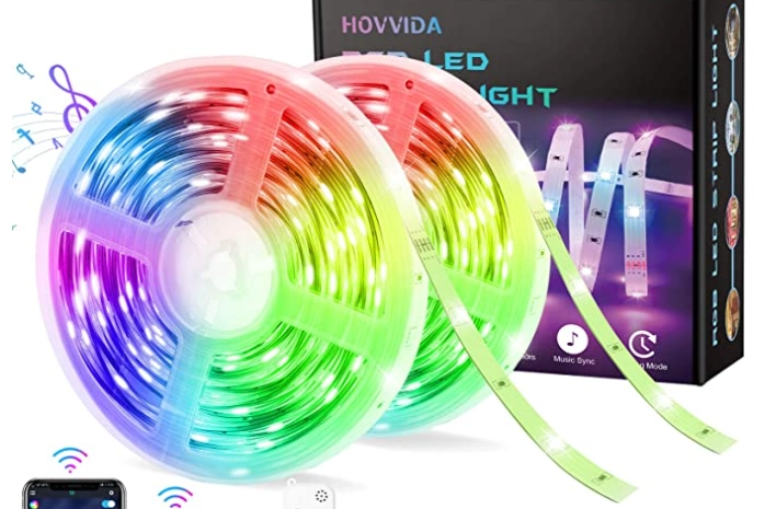 Striscia LED Hoovida su amazon.com