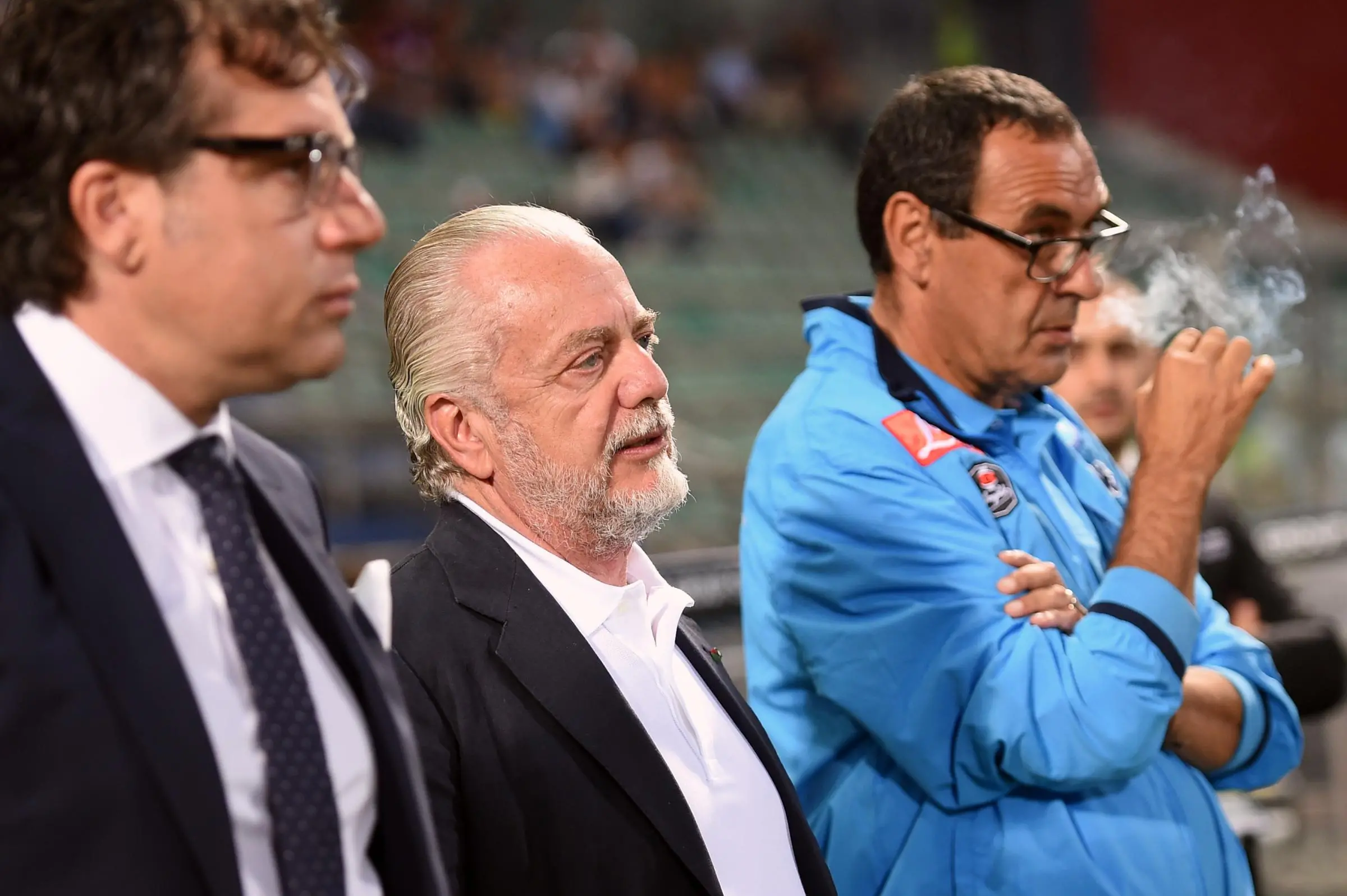 Napoli, De Laurentiis e la nostalgia per il gioco di Sarri