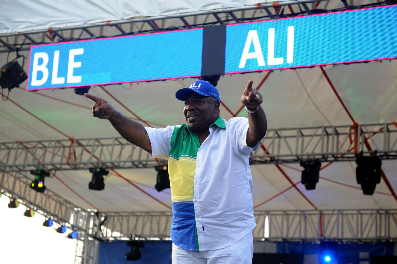 Il presidente del Gabon, Ali Bongo Ondimba