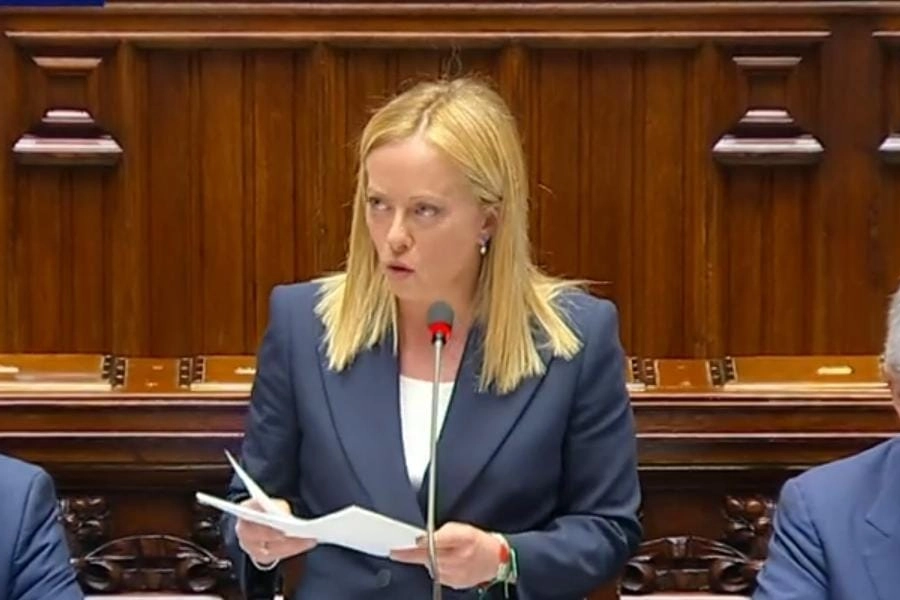 La presidente del Consiglio Giorgia Meloni 