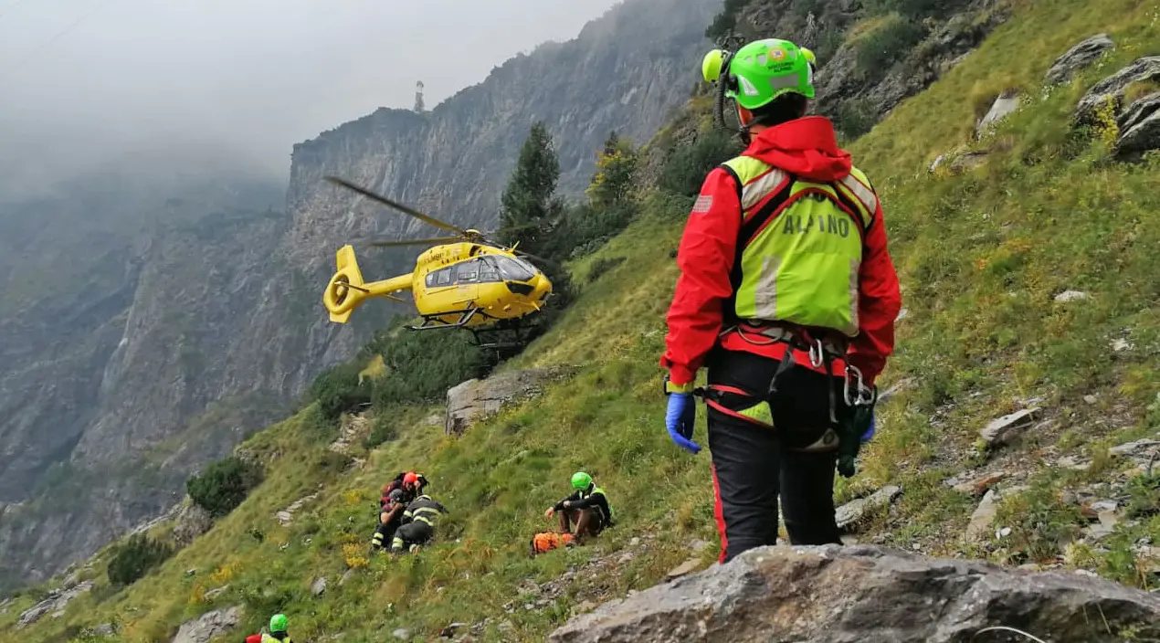 Trentino, morto l'escursionista scomparso. Il corpo recuperato dal Soccorso alpino