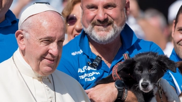 Papa Francesco e la fedele con il cane. “Mi ha chiesto la benedizione per il suo ‘bambino’, l’ho sgridata”