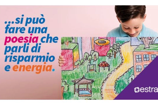 Il nuovo progetto educativo di Estra “Scuole Viaggianti” ha suggerito il concept di progetto del Bilancio di Sostenibilità