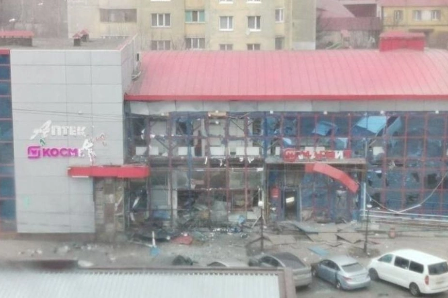 Centro commerciale a Belgorod colpito da missili ucraini