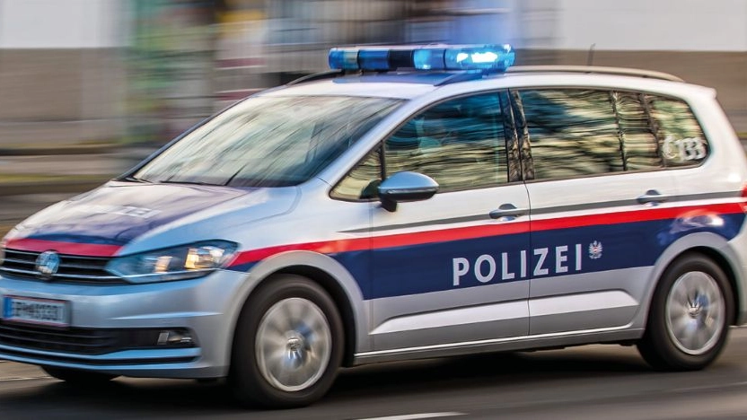 Una vettura della Bundespolizei di Vienna