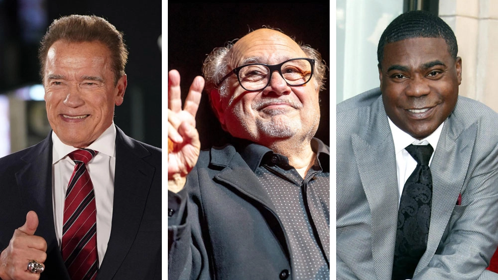 Arnold Schwarzenegger, Danny DeVito e Tracy Morgan