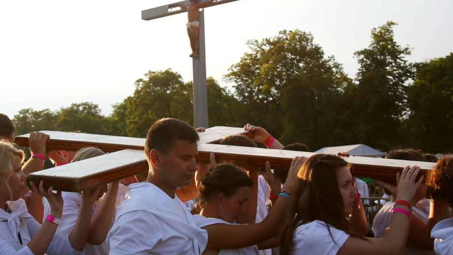 La Via crucis dei ragazzi a Roma (Omaggio)