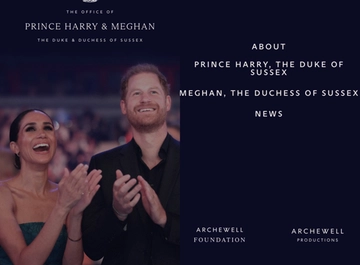 Harry e Meghan, il nuovo sito li fa finire nella bufera