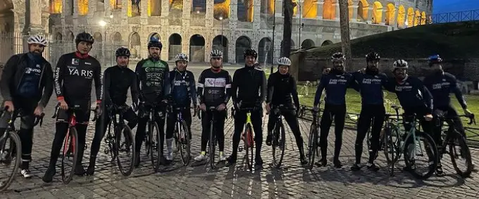 Fabio Cannavaro, da Napoli a Roma in bicicletta: 254 km in meno di 8 ore