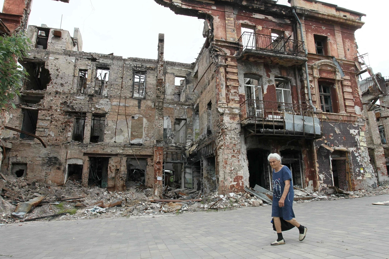 Mariupol è controllata dai russi (Afp)