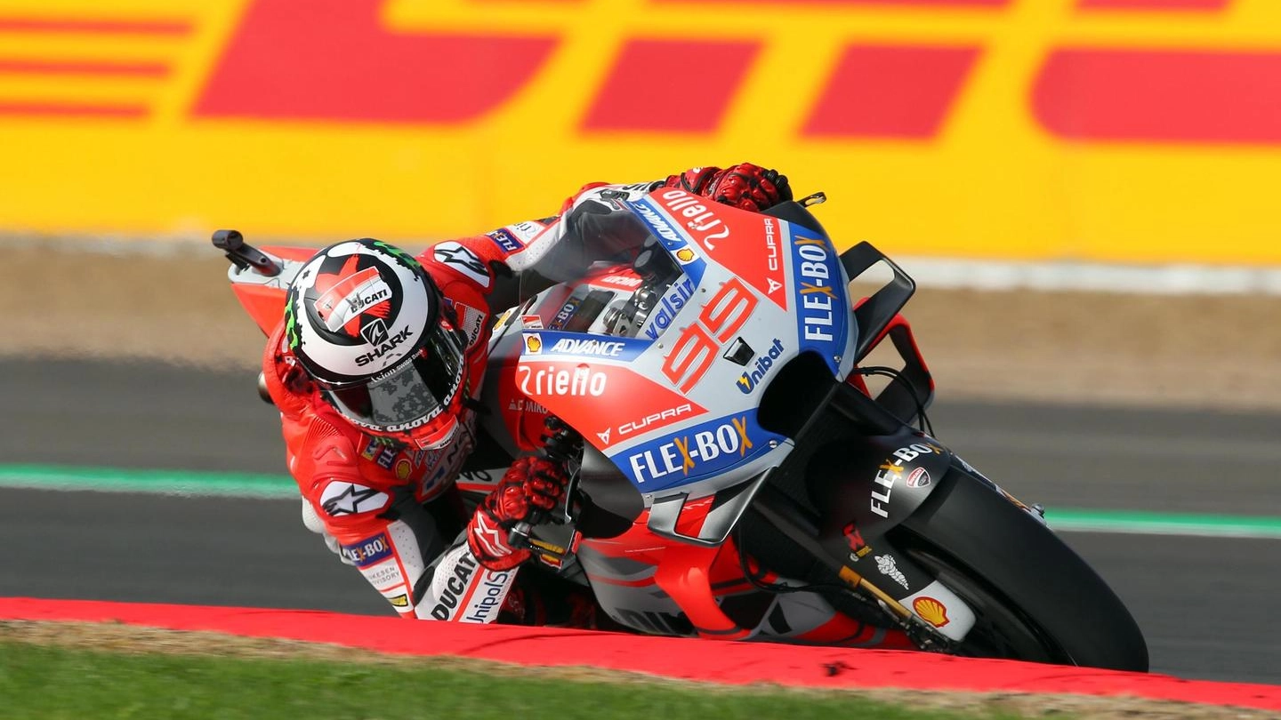 Jorge Lorenzo, autore della pole position (Ansa)