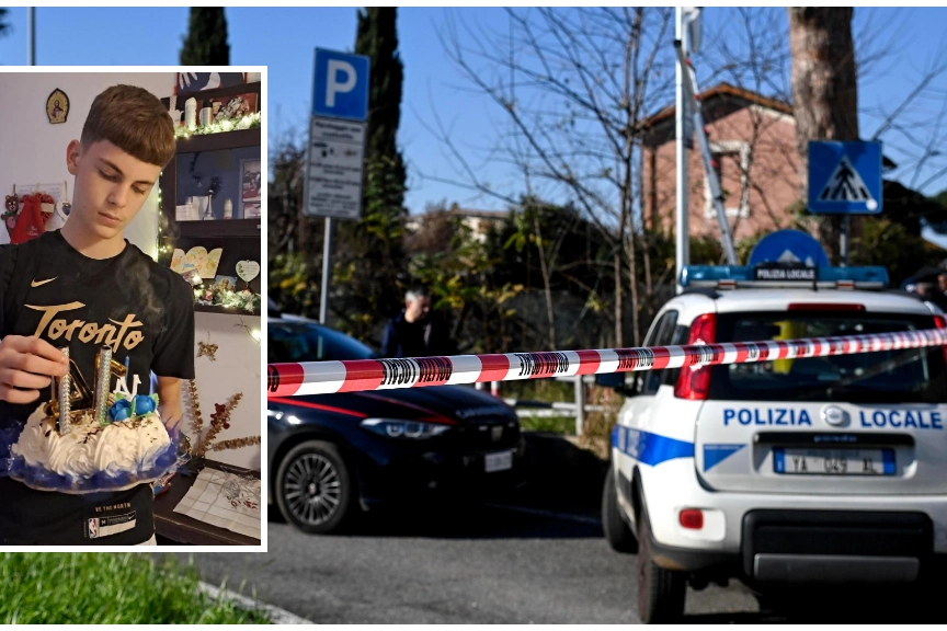 Il 13enne Alexandru Ivan, ucciso a colpi di pistola a Monte Compatri (Roma)