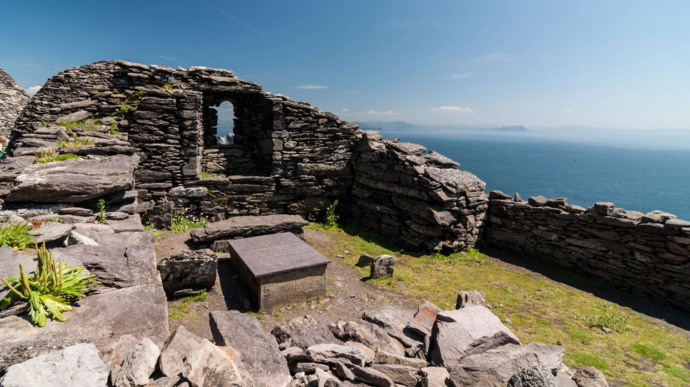 Una parte del monastero di Skellig Michael – Foto: upthebanner/iStock