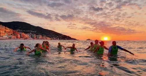 Alassio, il mare anche d'inverno