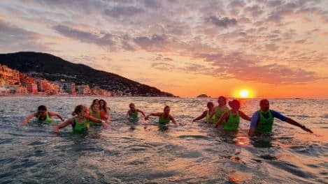 Alassio, il mare anche d'inverno