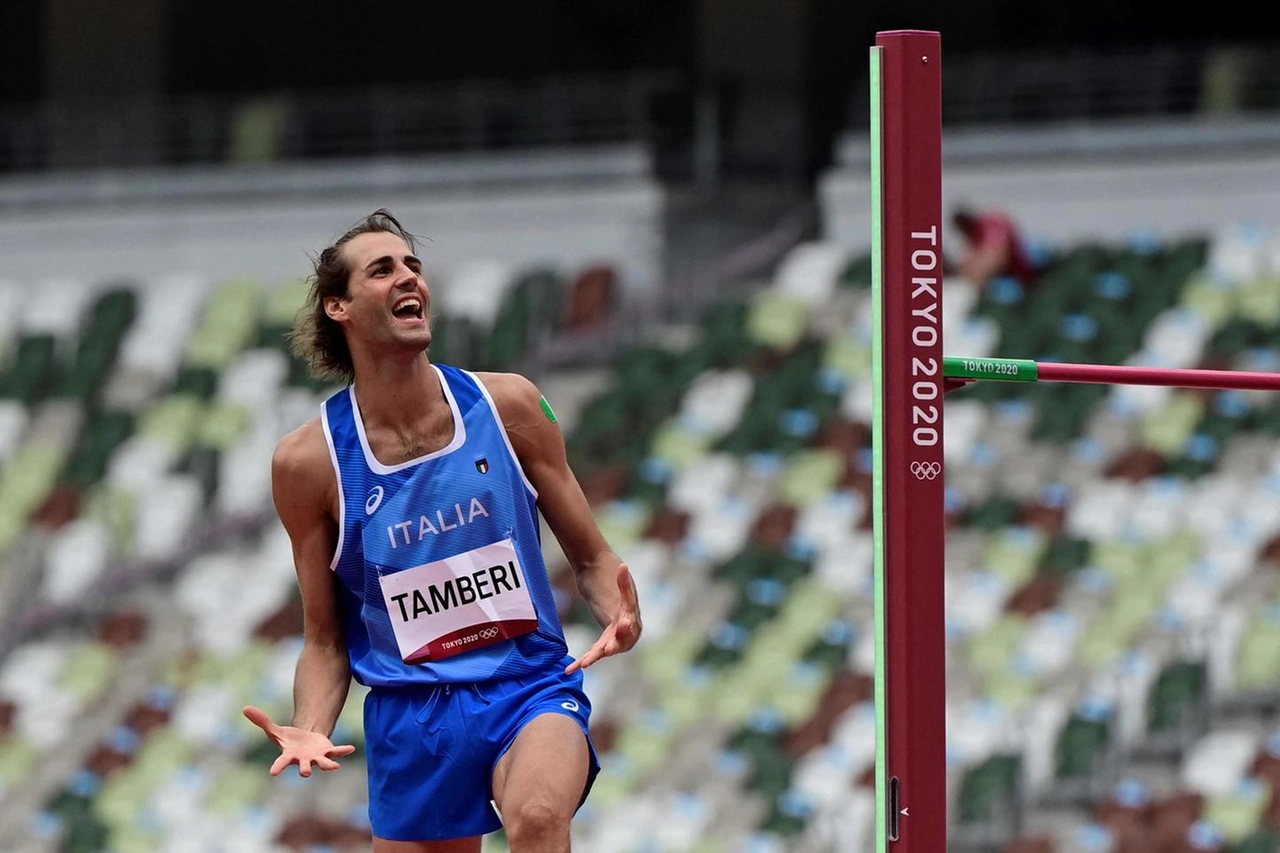 Gianmarco Tamberi a Tokyo 2020 (Ansa)