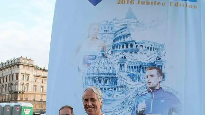 Malato tumore corre Maratona Roma