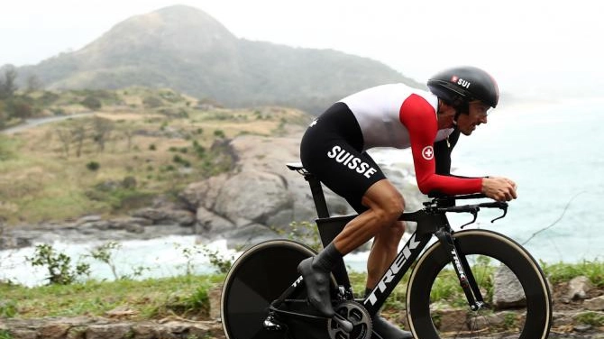 Fabian Cancellara nel corso della prova olimpica (Getty Images)