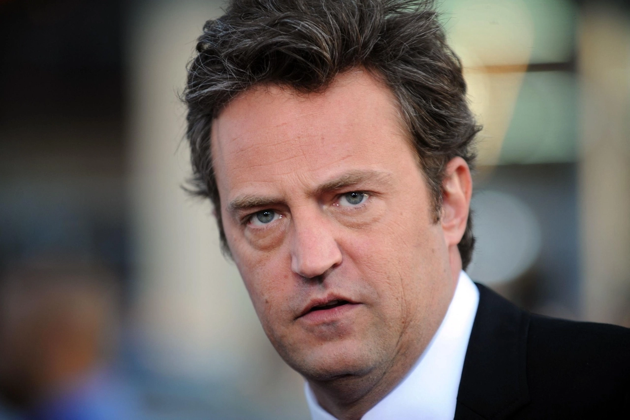 Matthew Perry, Chandler di Friends (Ansa)