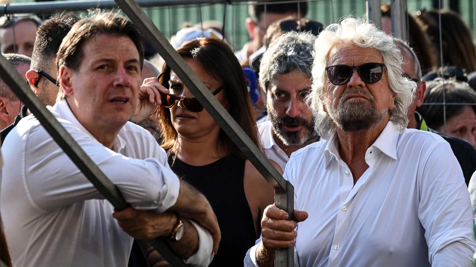 Giuseppe Conte e Beppe Grillo