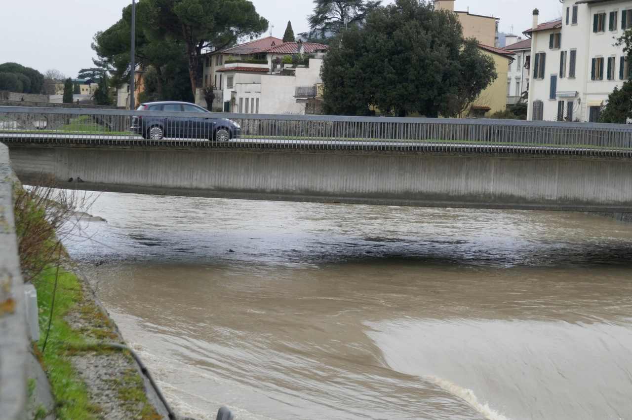 Il Bisenzio a Prato (Foto Attalmi)