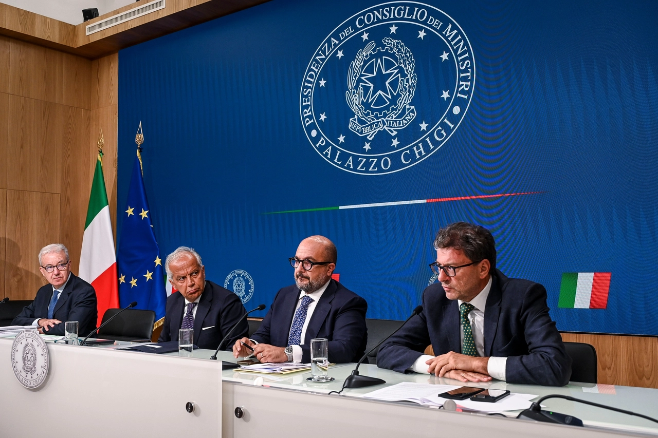 La conferenza dopo il primo Consiglio dei Ministri dopo le ferie