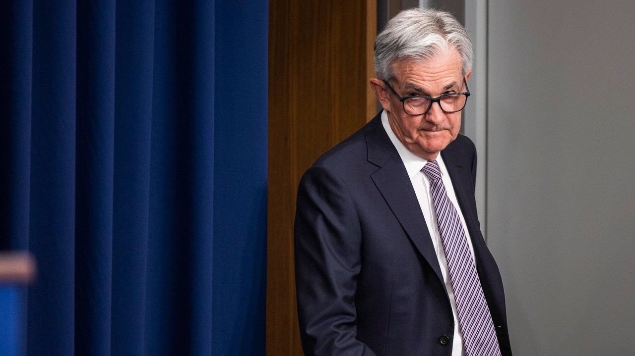 Il presidente della Fed Jerome Powell (Ansa)