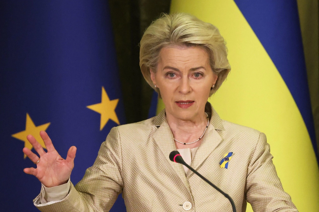 La presidente della Commissione Europea, Ursula von der Leyen