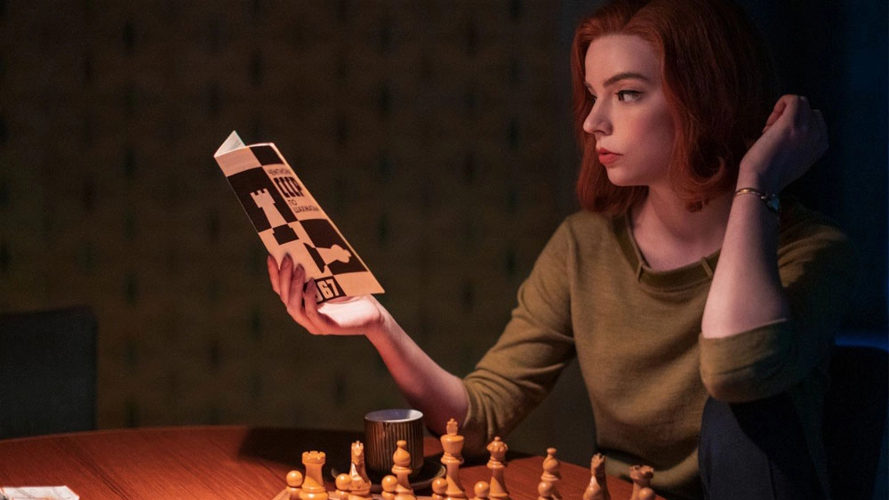 Anya Taylor-Joy in 'La regina degli scacchi' - Foto: Netflix