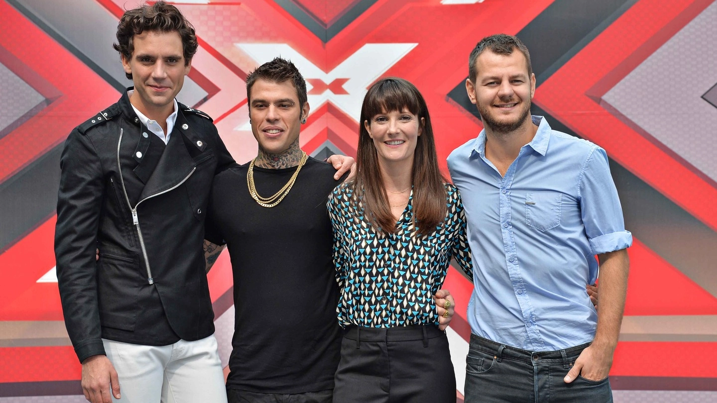 X Factor: Mika, Fedez, Victoria Cabello, Alessandro Cattelan (Lapresse)