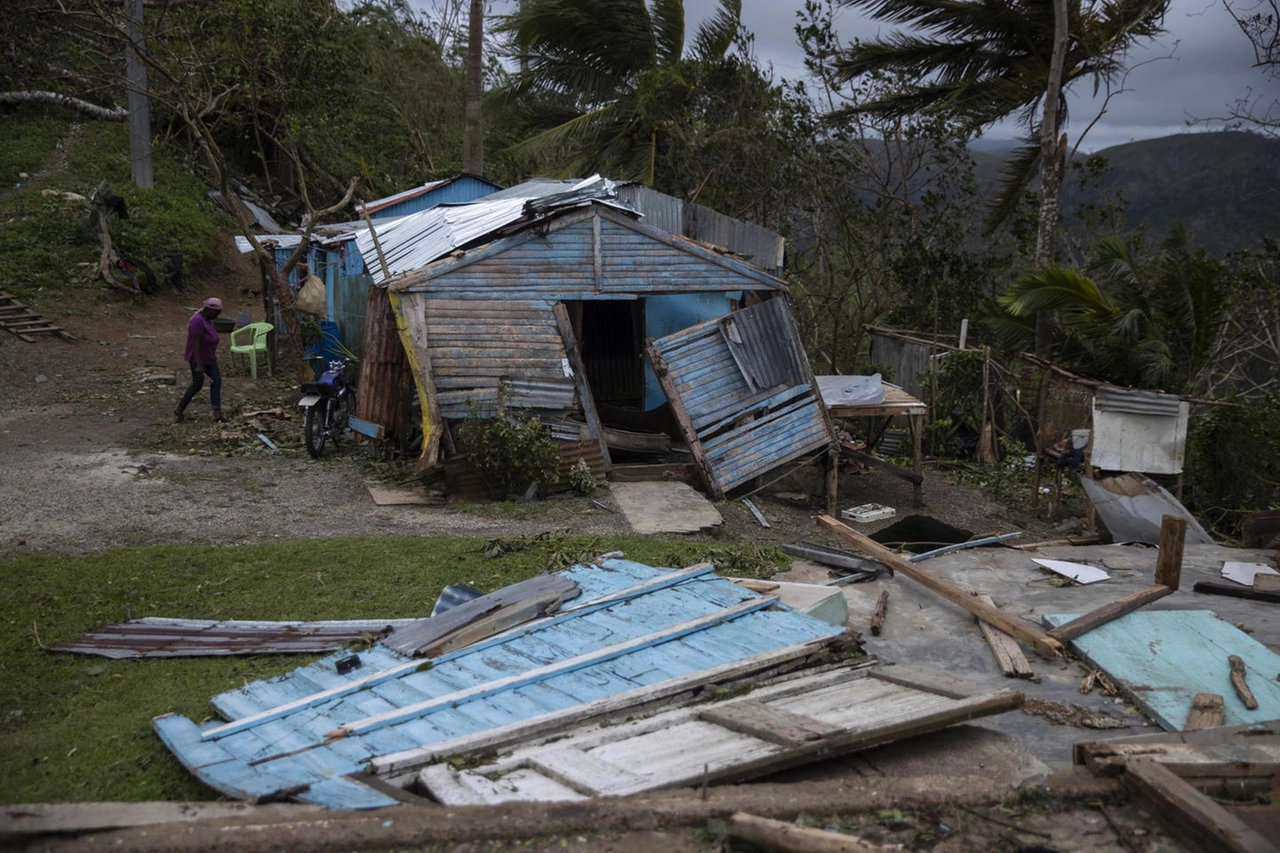 Danni nella Repubblica Dominicana (Ansa)