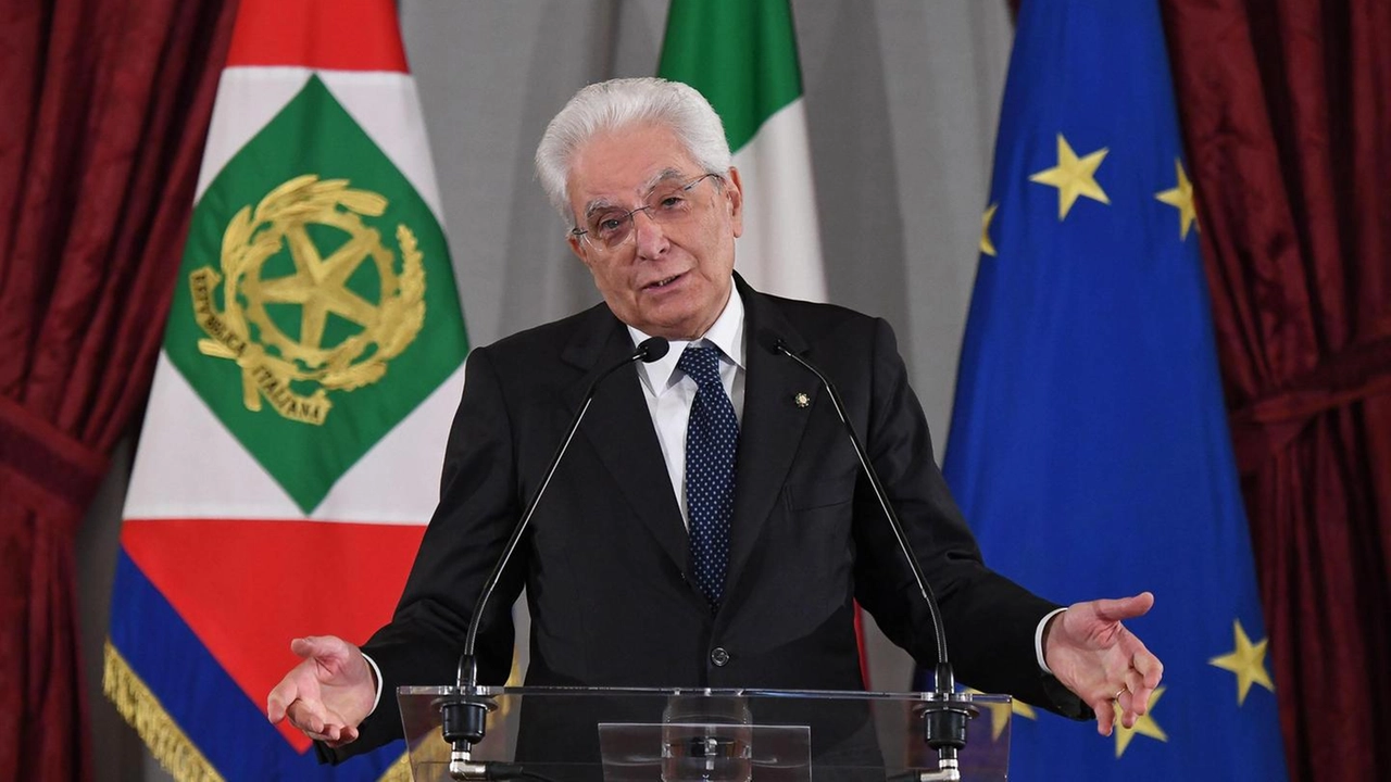 Il presidente della Repubblica Sergio Mattarella (Ansa)