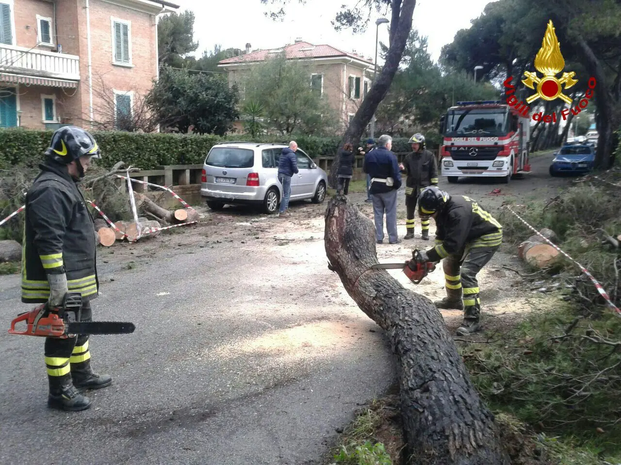 Maltempo, problemi a Rosignano