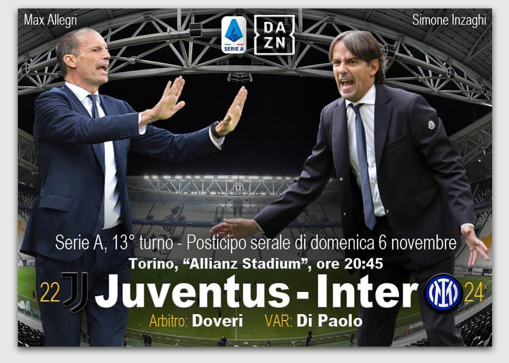 Juve-Inter, Probabili Formazioni E Dove Vederla In Tv