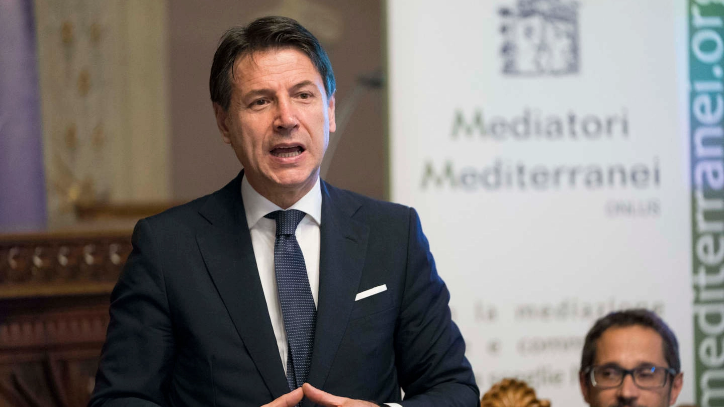 Il presidente del Consiglio Giuseppe Conte (LaPresse)