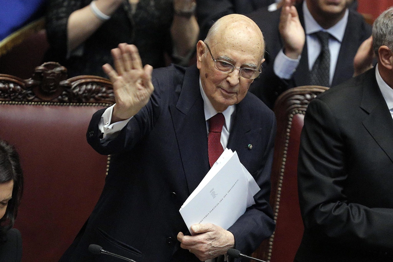 Giorgio Napolitano (Ansa)