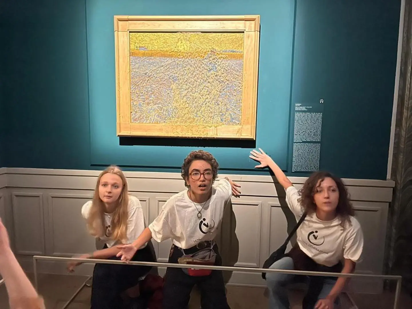 Roma, zuppa sul quadro di Van Gogh. Sangiuliano: "Atto ignobile perseguibile penalmente"