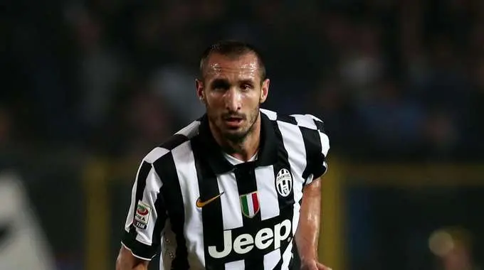 Juve: stop di 20 giorni per Chiellini