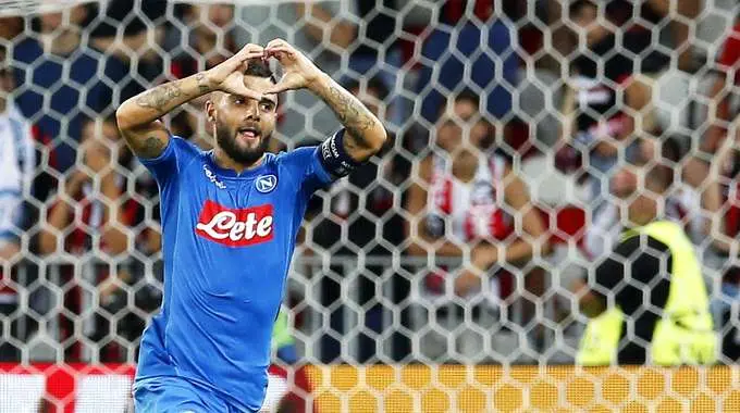 Champions: Insigne,grande prova maturità