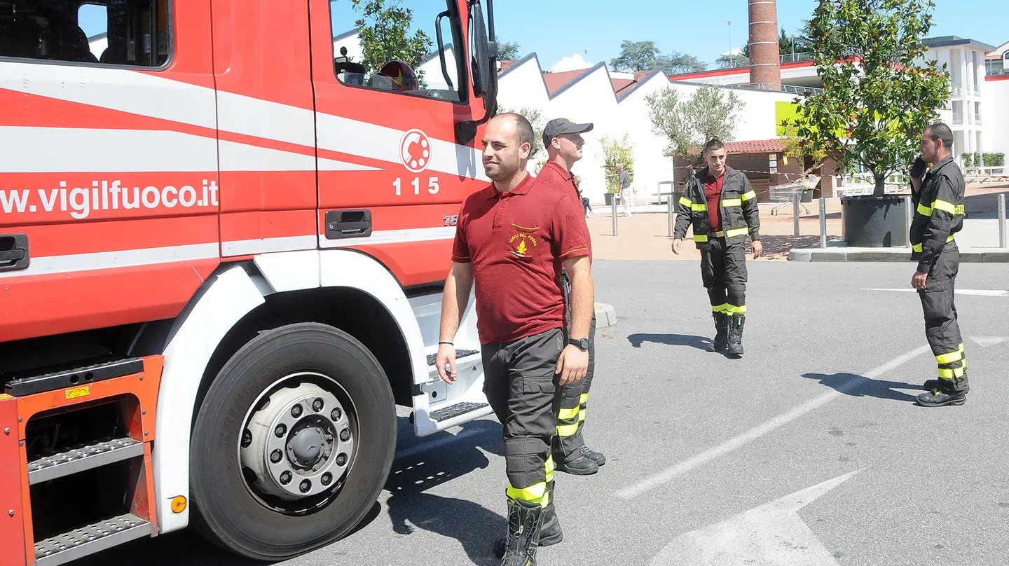 Poste centrali, fuoco nell’archivio