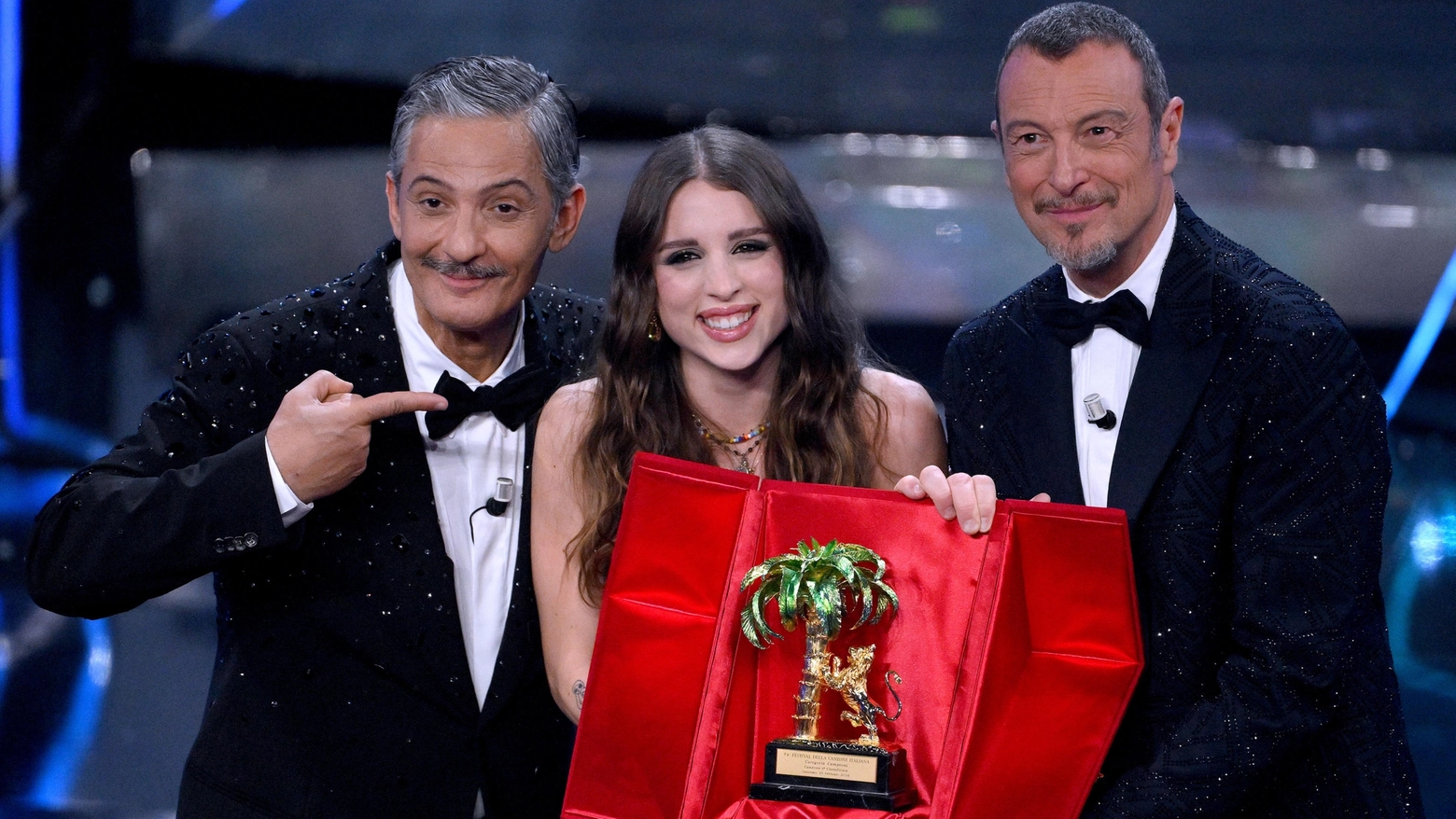 Angelina Mango vince il Festival di Sanremo 2024 (Ansa)
